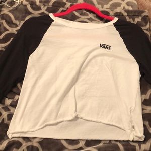 Cropped vans  long sleeve